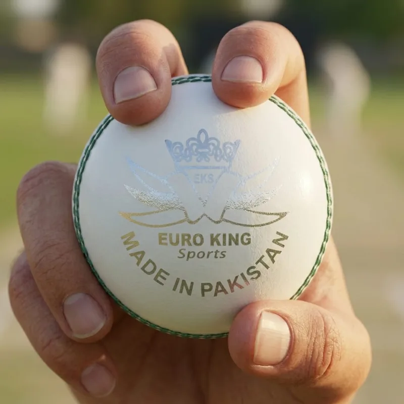 Eks 4 pieces leather hard ball white  154 to 157 gsm machine stitched ideal for T20 matches