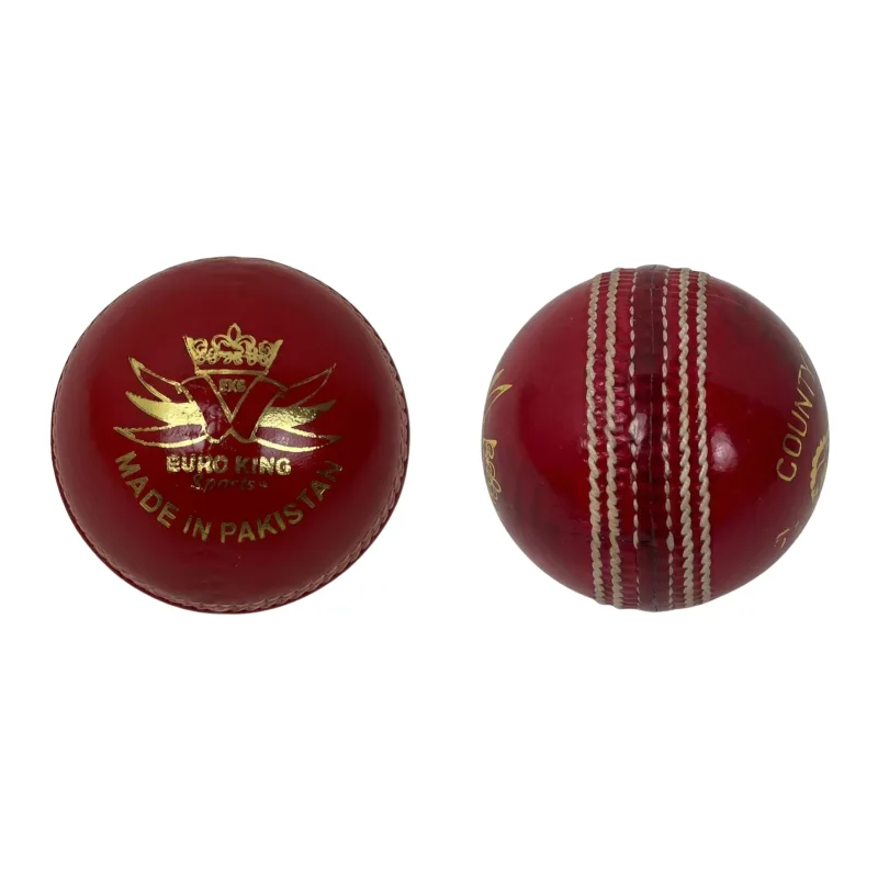 Eks Red leather cricket hard ball hand stitched T20 (6 balls box)