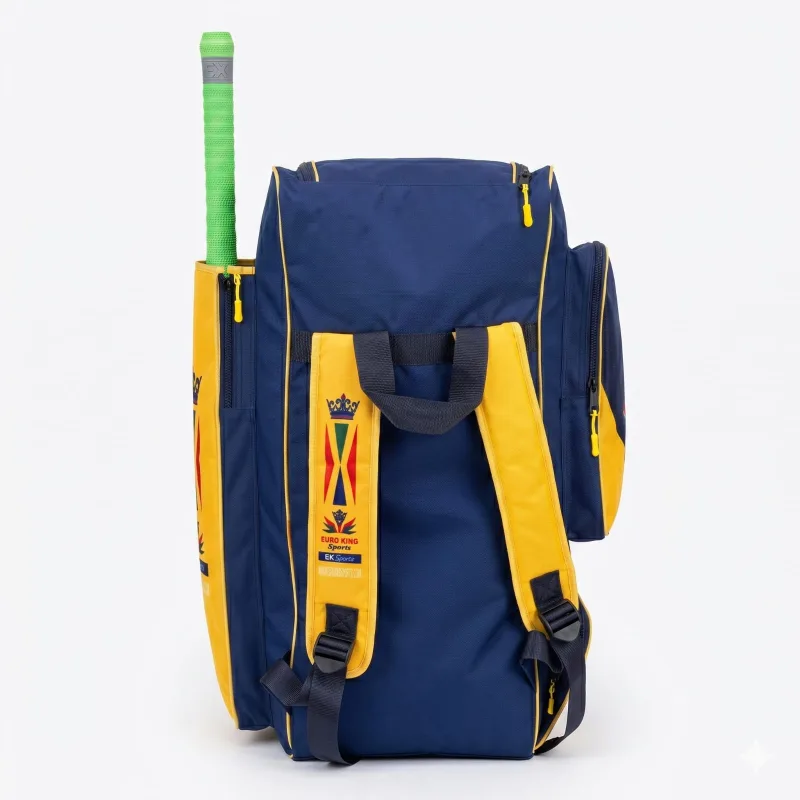 Single player shoulder bag with single bat cover  Fully fashioned zipper