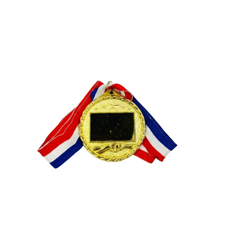 Super Model medal for championship  Bronze/silver/gold  4cm round shape With France flag ribbon  sticker champions/runner up