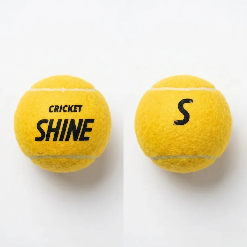 Tennis balls shine cricket balls originally recommended pro High bouncing balls (3 balls box)
